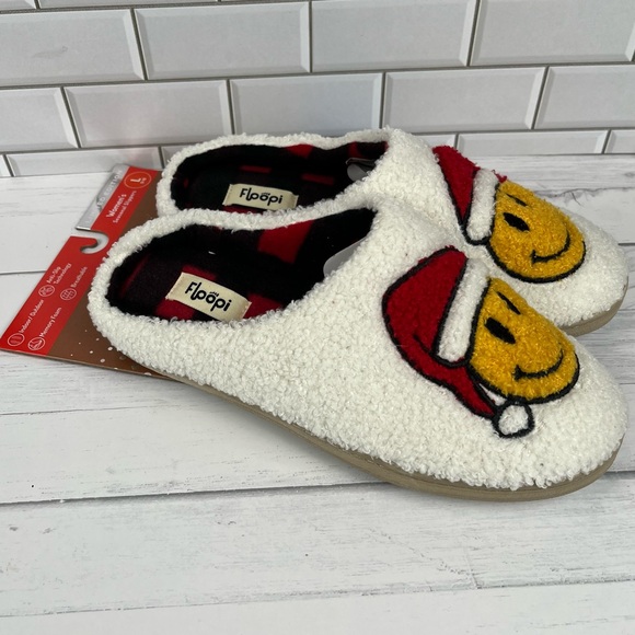 Floopi Size:L(9/10) Women Seasonal Slippers Multi Color Memory Foam - Picture 5 of 8